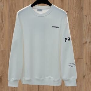 Moncler Men's Classic Sweatshirts White